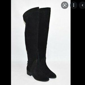 VINCE CAMUTO SUEDE OVER THE KNEE BOOTS